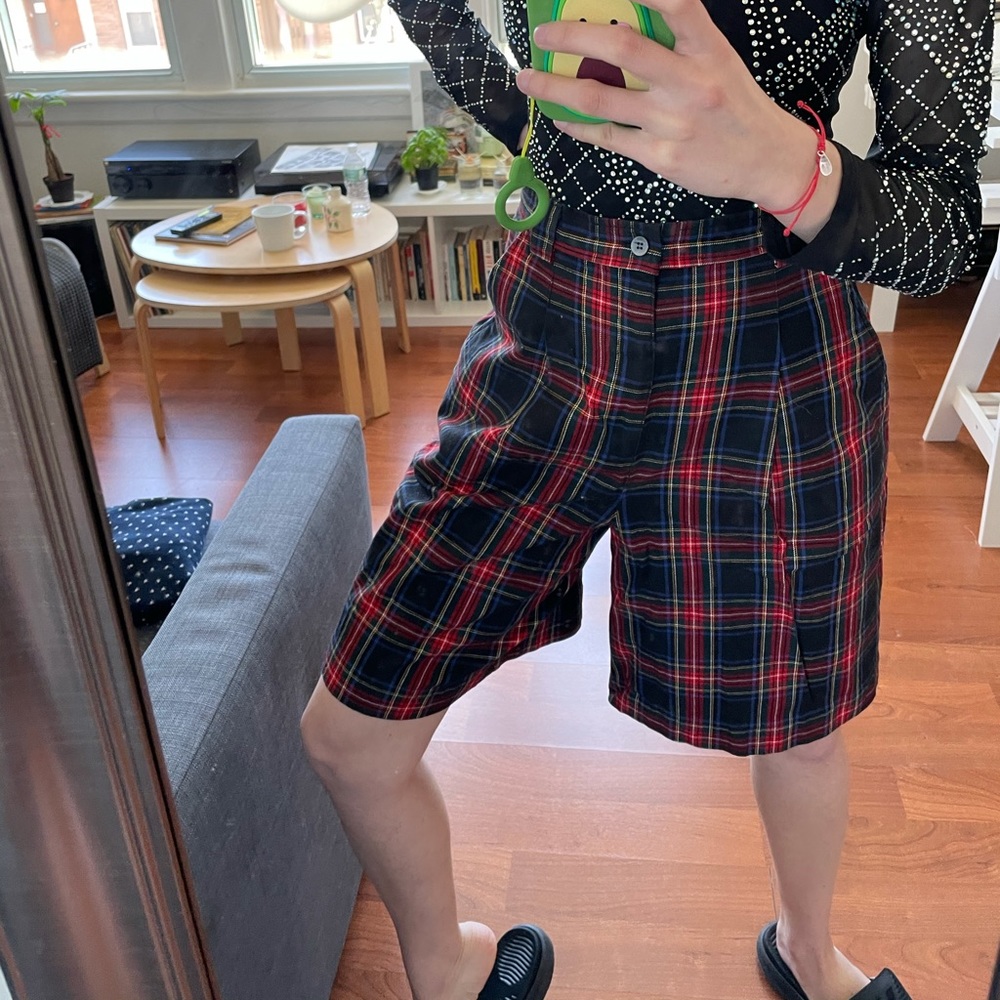 GAP high waist, wide leg shorts